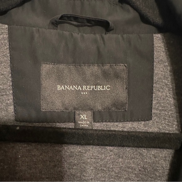 Banana Republic Men’s Nylon Club Zip Jacket size XL black - Picture 3 of 6